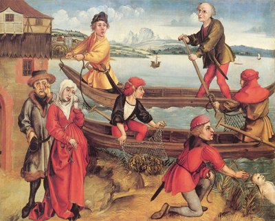 Maravillosa salvación de un niño ahogado de Bregenz de Albrecht Dürer